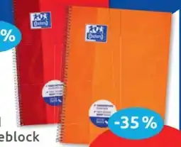 Budni Oxford Touch Duo Collegeblock DIN A4 Angebot