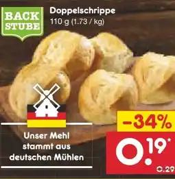 Netto Marken-Discount Netto Backstube Doppelschrippe Angebot