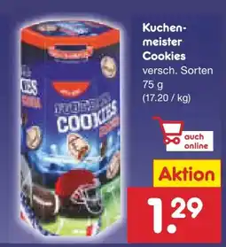 Netto Marken-Discount Kuchenmeister Stollen Cookies Angebot