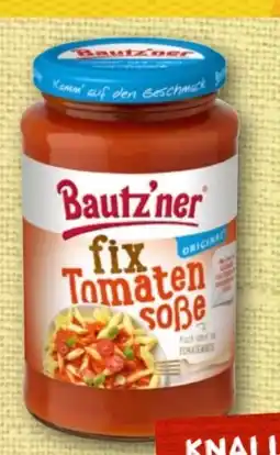 nahkauf Bautz'ner Fix Soße Tomatensoße Angebot