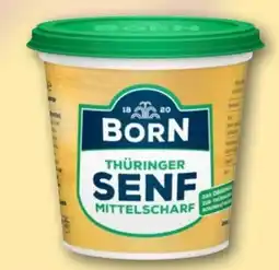 REWE Born Thüringer Senf Mittelscharf Angebot