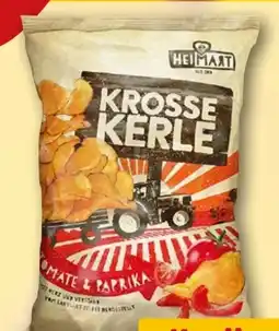 REWE Heimart Krosse Kerle Chips Tomate & Paprika Angebot
