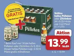 Combi Veltins helles pülleken oder zitrönken Angebot