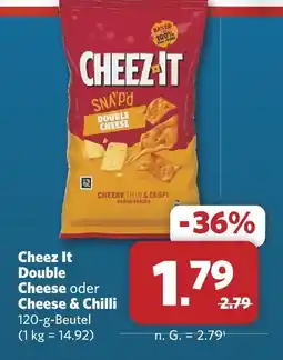 Combi Cheez it double cheese Angebot