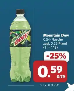 Combi Mountain dew mountain dew Angebot