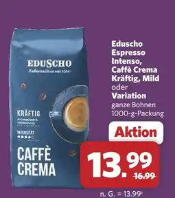 Combi Eduscho espresso intenso Angebot