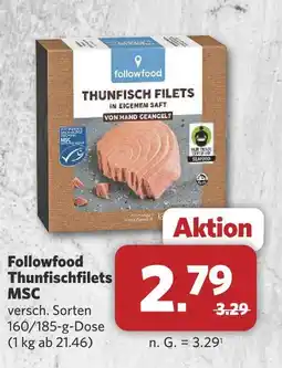 Combi Followfood thunfischfilets msc Angebot