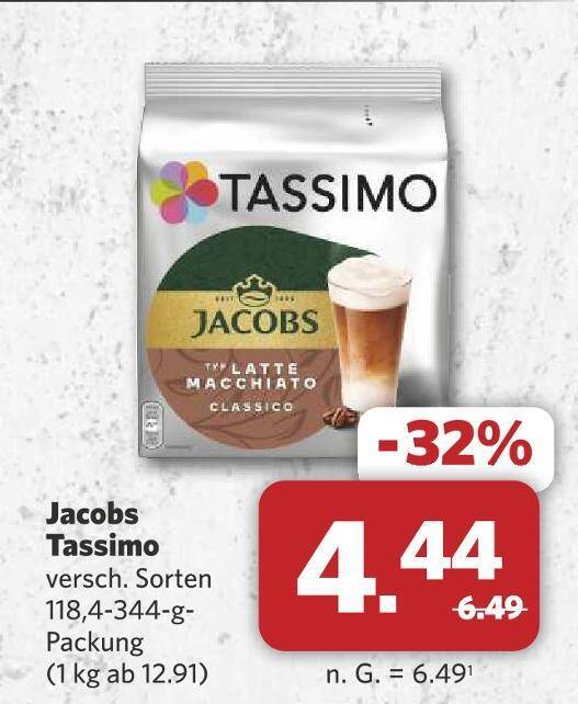 Fabelhafte Tassimo Latte Macchiato Angebot Bild