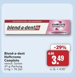 Combi Blend-a-dent haftcreme complete Angebot