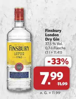 Combi Finsbury london dry gin Angebot