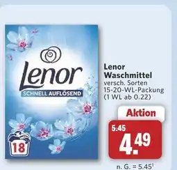 Combi Lenor waschmittel Angebot