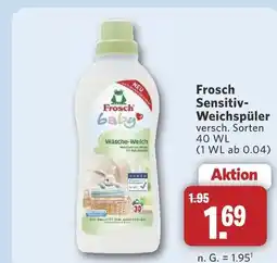 Combi Frosch sensitiv-weichspüler Angebot