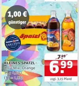 Getränke Quelle Kleines spatzl cola-mix Angebot