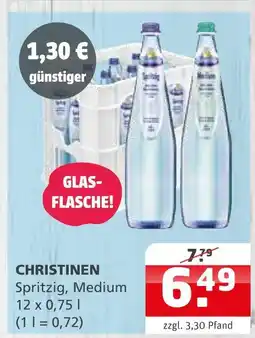 Getränke Quelle Christinen spritzig Angebot