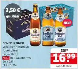 Getränke Quelle Benediktiner weißbier naturtrüb Angebot