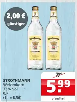 Getränke Quelle Strothmann weizenkorn 32% vol Angebot