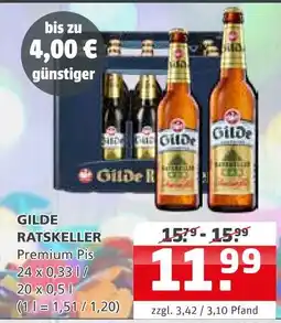 Getränke Quelle Gilde ratskeller premium pils Angebot