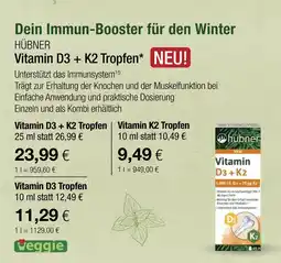 Vitalia Hübner vitamin d3 + k2 tropfen Angebot