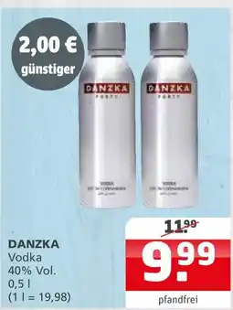 Getränke Quelle Danzka vodka Angebot