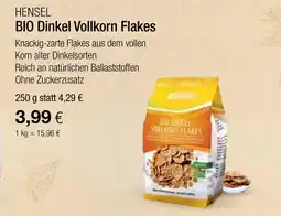Vitalia Hensel bio dinkel vollkorn flakes Angebot