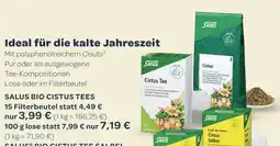 Vitalia Salus bio cistus tees Angebot