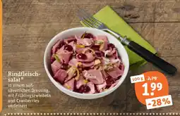 tegut Rindfleischsalat Angebot