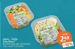 tegut Tegut... daily snackbox Angebot