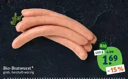 tegut Bio-bratwurst Angebot