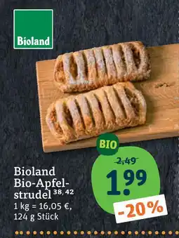 tegut Bioland bio-apfelstrudel Angebot
