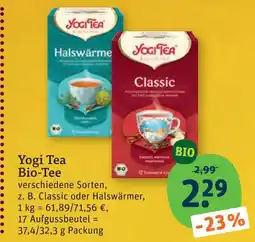 tegut Yogi tea bio-tee Angebot