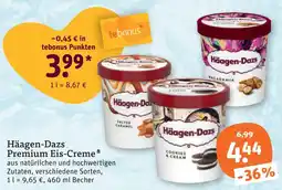 tegut Häagen-dazs premium eis-creme Angebot