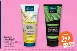 tegut Kneipp duschgel Angebot