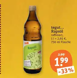 tegut Tegut... rapsöl Angebot