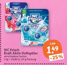 tegut Wc frisch kraft aktiv duftspüler Angebot