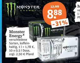 tegut Monster energy drink Angebot