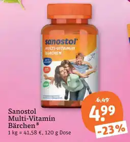 tegut Sanostol multi-vitamin bärchen Angebot