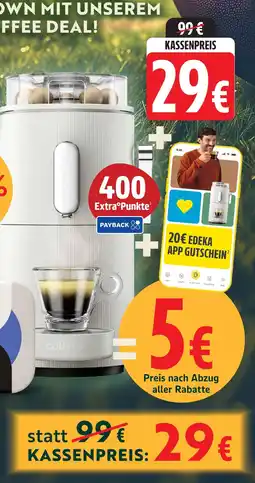 Edeka Coffeeb maschine Angebot