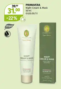 Müller Primavera night cream & mask Angebot