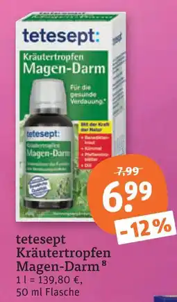 tegut Tetesept kräutertropfen magen-darm Angebot