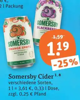 tegut Somersby cider Angebot