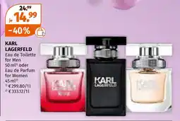 Müller Karl lagerfeld eau de toilette for men Angebot