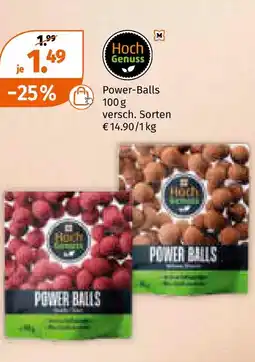 Müller Hoch genuss power-balls Angebot