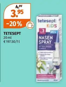 Müller Tetesept nasenspray Angebot