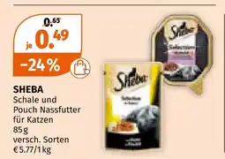 Müller Sheba schale und pouch nassfutter Angebot