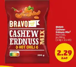 PENNY Bravo cashew-erdnuss-mix hot chili Angebot