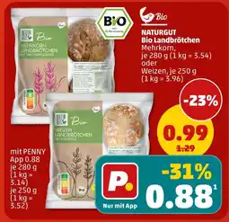 PENNY Naturgut bio landbrötchen mehrkorn Angebot