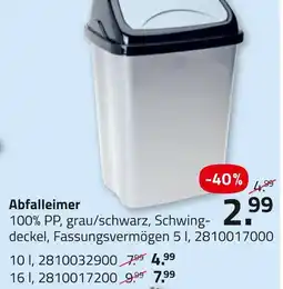 ROLLER Abfalleimer 5 l Angebot