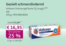 Mea Voltaren schmerzgel forte 23,2 mg/g Angebot