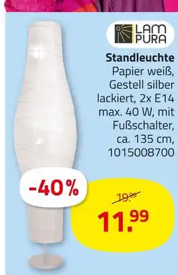 ROLLER Lampura standleuchte Angebot