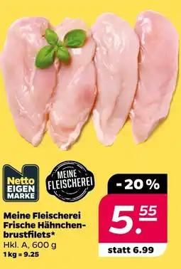NETTO Meine fleischerei frische hähnchen- brustfilets Angebot